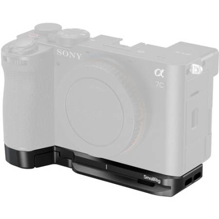SmallRig 5481 - montażowa płytka dolna/bazowa, Arca-Swiss, Quick Release, schowek na Apple AirTag, do Sony Alpha 7C II i